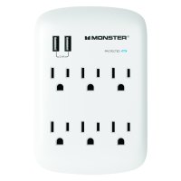 (image for) 6 outlets Surge Protector White 1200 J