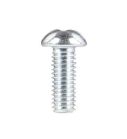 (image for) No. 10-32 x 1/2 in. L Combination Round Head Zinc-Plated