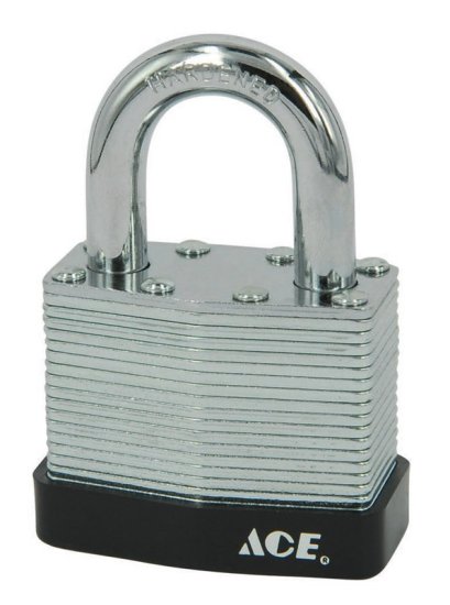 (image for) 1-1/2 in. H x 2 in. W x 1-1/16 in. L Steel Double Locking Pa