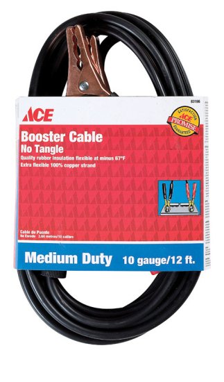(image for) 12 ft. 10 Ga. Jumper Cable 200 amps