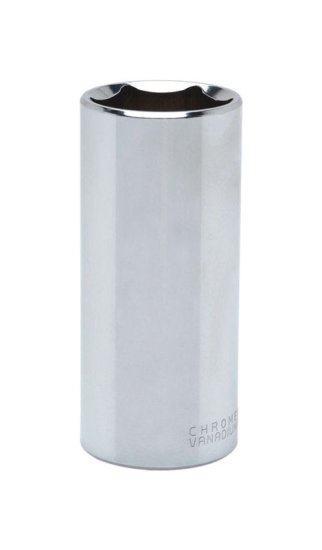 (image for) Crescent 1-1/8 in. X 1/2 in. drive SAE 6 Point Deep Socket 1 pc