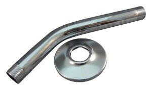 (image for) Chrome Brass Shower Arm and Flange