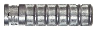 (image for) 1/4 in. Dia. Zinc Round Head Ribbed Anchor 40 pk