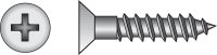 (image for) No. 12 x 2 in. L Phillips Wood Screws 100 pk