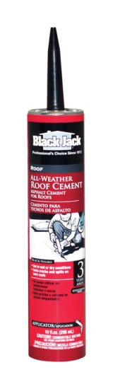 (image for) Gloss Black Patching Cement All-Weather Roof Cement 1
