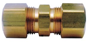 (image for) 5/8 in. Compression x 5/8 in. Dia. Compression Yellow Brass