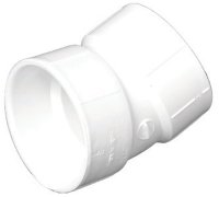 (image for) 2 in. Hub T X 2 in. D Hub PVC Elbow