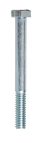 (image for) 1/4 in. Dia. x 2-1/2 in. L Zinc Plated Steel Hex Bolt 10