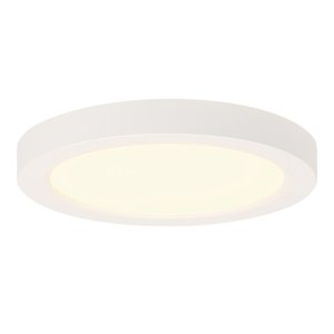 (image for) 5 in. W x 5 in. L x 0.5 in. H Frost White LED Ceiling Light