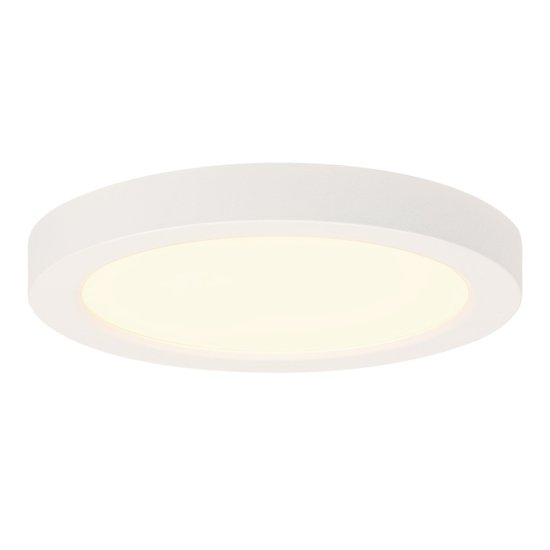 (image for) 5 in. W x 5 in. L x 0.5 in. H Frost White LED Ceiling Light