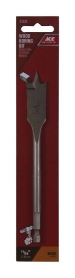 (image for) 11/16 in. x 6 in. L Steel Wood Boring Bit 1 pc.