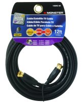 (image for) Monster Just Hook It Up 12 ft. Weatherproof Video Coaxial Cable