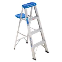 (image for) 4 ft. H x 18.5 in. W Aluminum Step Ladder Type I 250 lb.