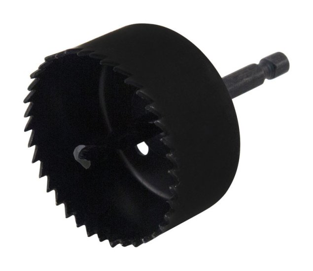 (image for) 2 in. Dia. x 3/4 in. L Carbon Steel Hole Saw 1/4 in. 1 pc.