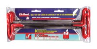 (image for) 3/32" to 1/4" SAE T-Handle Hex Key Set 9 in. 8 pc.