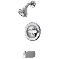 (image for) Delta Monitor 1-Handle Chrome Tub and Shower Faucet