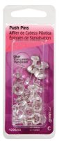 (image for) Clear Push Pins 16 pk