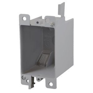(image for) EZ Box PVC Electrical Box 1 Gang