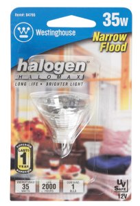 (image for) 35 watts MR11 Floodlight Halogen Bulb 360 lumens Wh