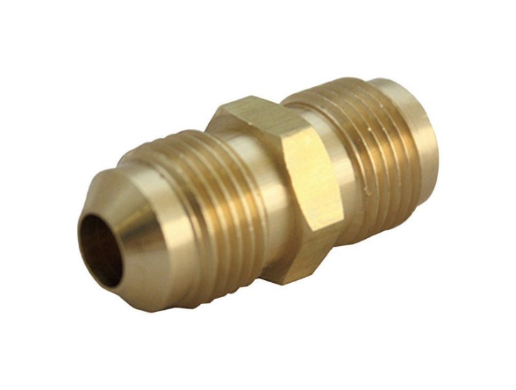 (image for) 1/4 in. Flare x 1/4 in. Dia. Flare Brass Union