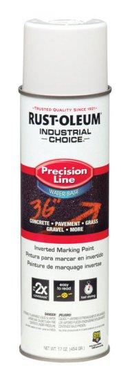 (image for) Industrial Choice White Inverted Marking Paint 17 oz.
