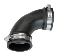 (image for) Schedule 40 2 in. Hub x 2 in. Dia. Hub PVC Elbow