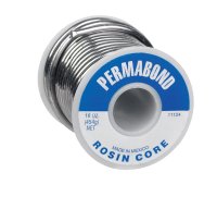 (image for) Alpha Metals 16 oz. Rosin Core Solder Wire 0.125 in. Dia. Tin/Le