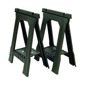 (image for) 32 in. H x 22-1/2 in. W x 5 in. D Folding Sawhorse 800 l