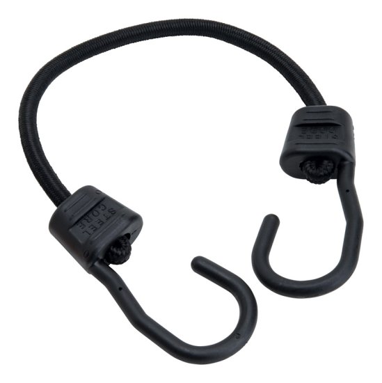 (image for) Keeper Black Bungee Cord 18 in. L X 0.315 in. 1 pk