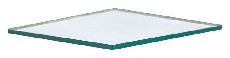 (image for) Clear Single Float Glass 36 in. W x 36 in. L x 2.5 m