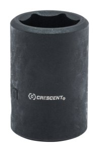 (image for) Crescent 5/8 in. X 1/2 in. drive SAE 6 Point Impact Socket 1 pc