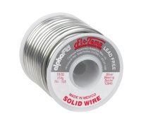 (image for) 16 oz. Lead-Free Solid Wire Solder 0.125 in. Dia. Silv