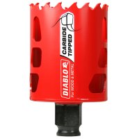 (image for) 2-1/8 in. Dia. x 2-3/8 in. L Carbide Tipped Hole Saw 3/8