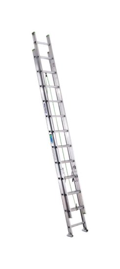 (image for) 24 ft. H x 17.33 in. W Aluminum Extension Ladder Type II