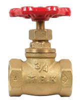 (image for) 3/4 in. 3/4 in. Brass Stop and Waste Valve