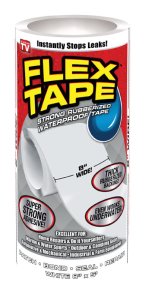 (image for) 8 in. W x 5 ft. L White Waterproof Repai