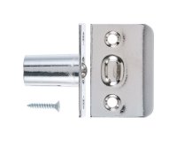 (image for) 1 in. H x 1 in. W x 2.1 in. D Chrome Metal Ball Catch