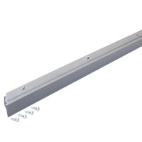 (image for) Silver Aluminum Sweep For Standard Door 36 in. L X 1/4 in.