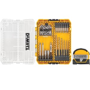 (image for) DeWalt Drill Drive Set with Tape Measure 52 pc