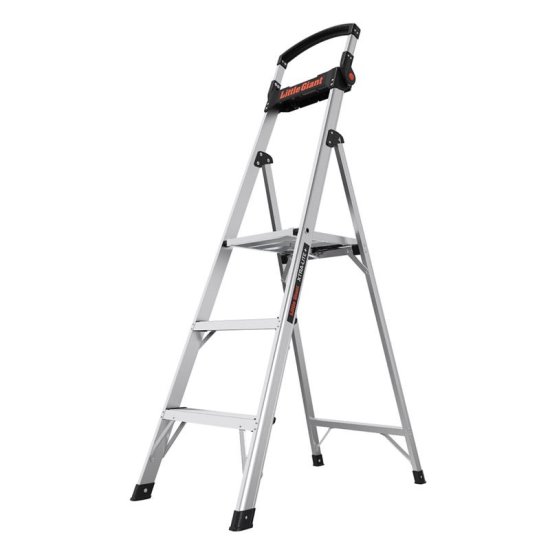 (image for) Little Giant Xtra-Lite Plus 5 ft. H Aluminum Step Ladder Type IA