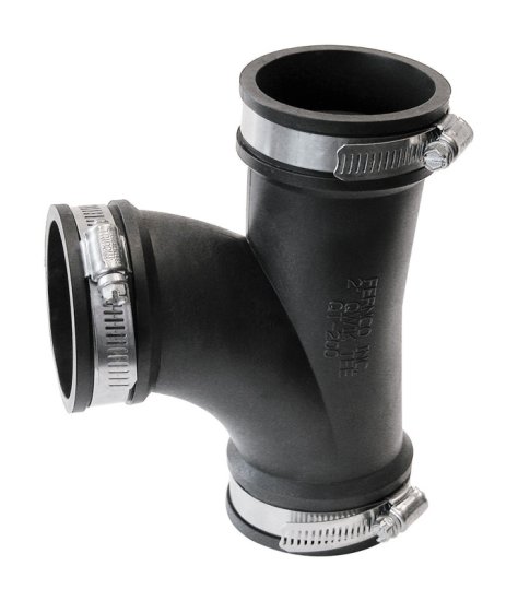 (image for) Schedule 40 2 in. Hub x 2 in. Dia. Hub PVC Tee