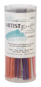 (image for) No. 1, 2, 3, 4, 5 in. W Assorted Artist Paint Brush Set