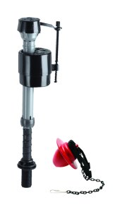 (image for) Toilet Repair Kit with Flapper Plastic For Universal