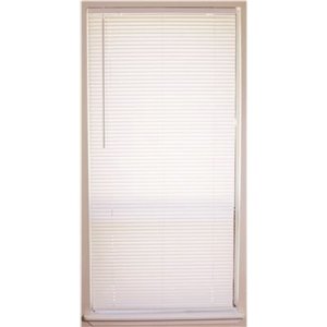 (image for) 71 in. W x 72 in. L White 1 in. Vinyl Blind