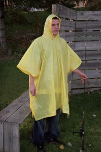 (image for) Yellow Vinyl Rain Poncho
