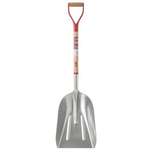 (image for) Truper 45 in. Aluminum Scoop General Purpose Shovel Wood Handle