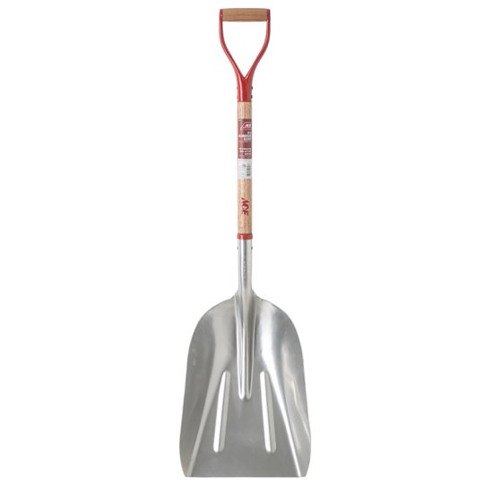 (image for) Truper 45 in. Aluminum Scoop General Purpose Shovel Wood Handle