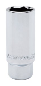 (image for) 3/4 in. x 3/8 in. drive SAE 6 Point Spark Plug Socket 1