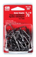 (image for) 1/2 in. W Metal Insulated Cable Staple 50 pk