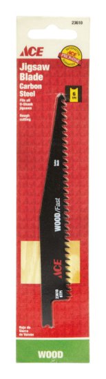(image for) 6 in. Carbon Steel Universal Jig Saw Blade 6 TPI 1 pk